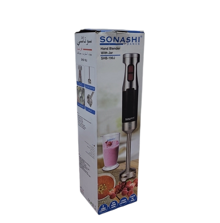 Bras mixeur inox sonashi   800W  خلاط